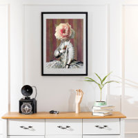 Floral Mask On Diva