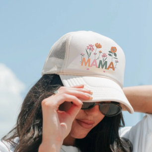 Floral  Matching Mummy daughter  Trucker Hat