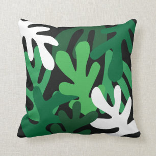 Floral Matisse Throw Pillow