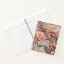 Floral Meadow in Blush and Nutmeg