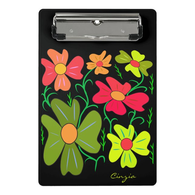 Floral Mini Clipboard (Front)