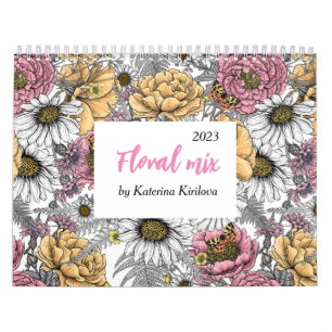 Floral mix Calendar