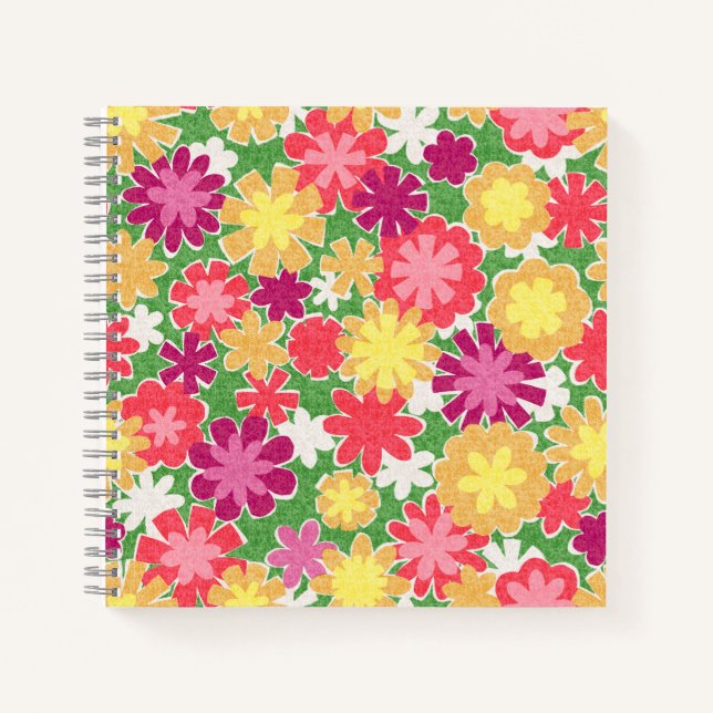 Floral Mix Notebook (Front)