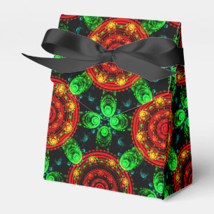 Floral Modern Boho Elegant Abstract Pattern #504 Favour Box