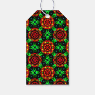 Floral Modern Boho Elegant Abstract Pattern #504 Gift Tags