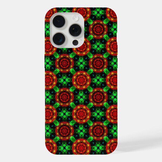 Floral Modern Boho Elegant Abstract Pattern #504 iPhone Case (Back)