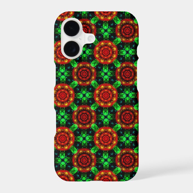 Floral Modern Boho Elegant Abstract Pattern #504 iPhone Case (Back)