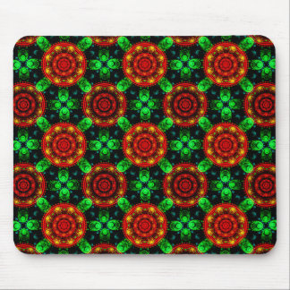 Floral Modern Boho Elegant Abstract Pattern #504 Mouse Pad
