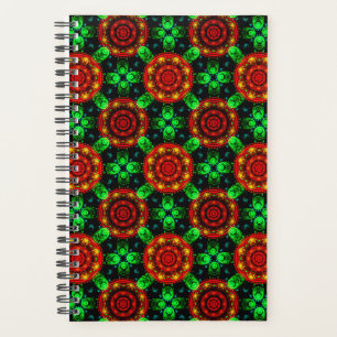 Floral Modern Boho Elegant Abstract Pattern #504 Planner