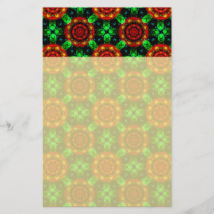 Floral Modern Boho Elegant Abstract Pattern #504 Stationery