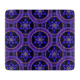 Floral Modern Boho Elegant Abstract Pattern #505 Cutting Board
