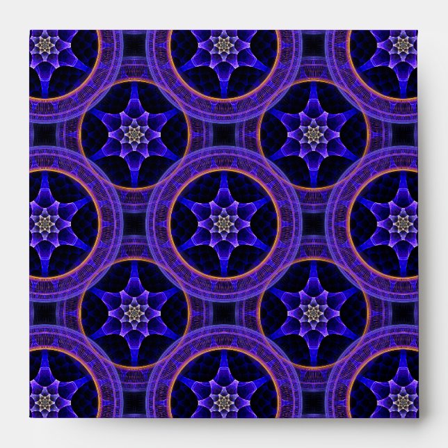 Floral Modern Boho Elegant Abstract Pattern #505 Envelope (Front)