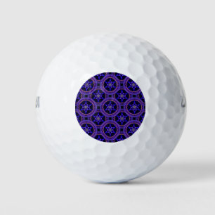 Floral Modern Boho Elegant Abstract Pattern #505 Golf Balls