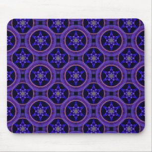 Floral Modern Boho Elegant Abstract Pattern #505 Mouse Pad