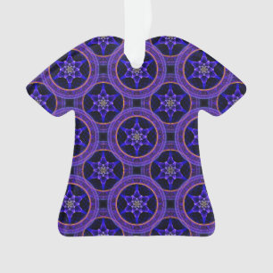 Floral Modern Boho Elegant Abstract Pattern #505 Ornament