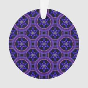Floral Modern Boho Elegant Abstract Pattern #505 Ornament