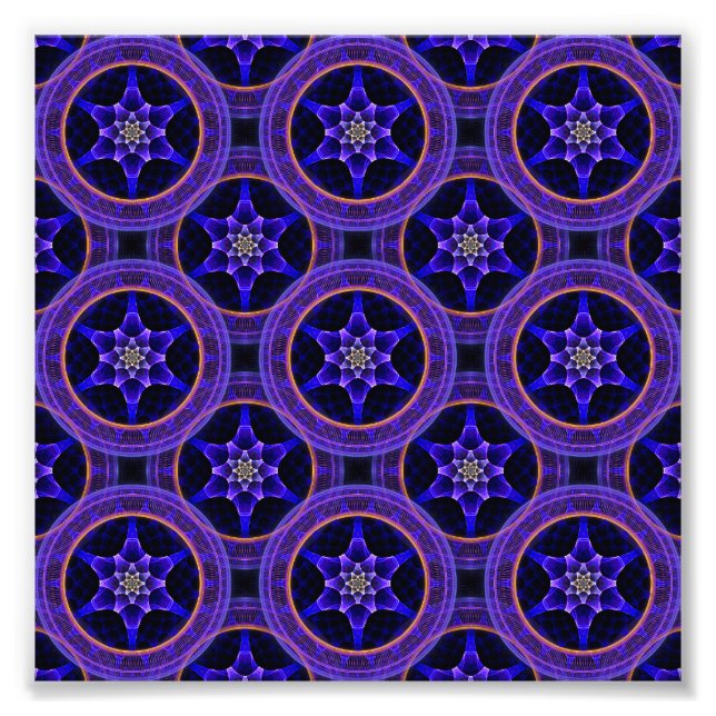 Floral Modern Boho Elegant Abstract Pattern #505 Photo Print (Front)
