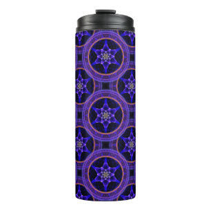 Floral Modern Boho Elegant Abstract Pattern #505 Thermal Tumbler