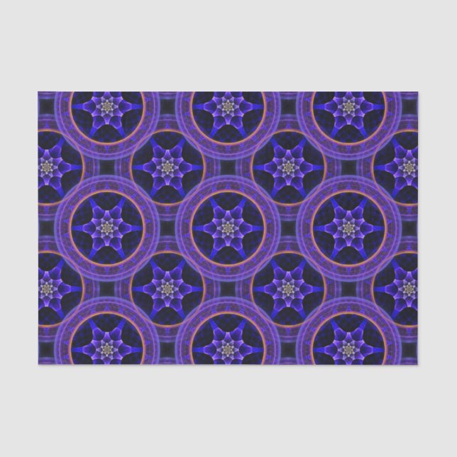 Floral Modern Boho Elegant Abstract Pattern #505 Tissue Paper (Front)