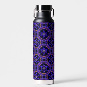 Floral Modern Boho Elegant Abstract Pattern #505 Water Bottle