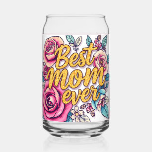 Floral Modern Luxury Gift Collection Can Glass