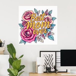 Floral Modern Luxury Gift Collection Poster