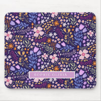 Floral Modern Wildflowers Girly Elegant Stylish