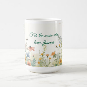 Floral Mom Cottagecore Mother’s Day Gift Coffee Mug