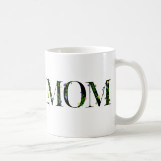 Floral Mom Mug, Gift with Wild Flowers Coffee Mug
