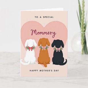 Floral Mommery Mothers Day Card