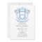 Floral Monogram Crest Couples Shower