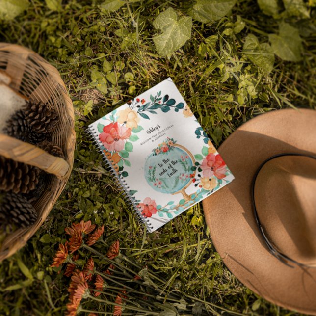 Floral Monogram | Mission Trip Devotional Journal (Creator Uploaded)