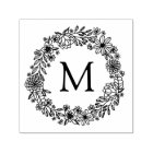 Floral Monogram Stamp