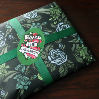 Floral Moody Wrapping Paper