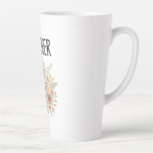 Floral 'MOTHER' Bouquet Mug