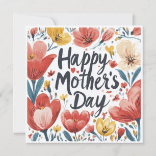 Floral Mother’s Day Card