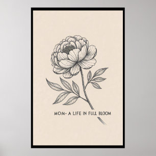 Floral Mother's Day Art - 'Life in Bloom' Decor