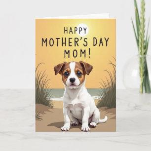 Floral Mothers Day Beach Card