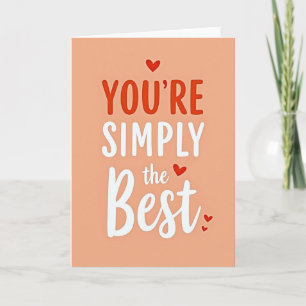 Floral Mothers Day Best Card