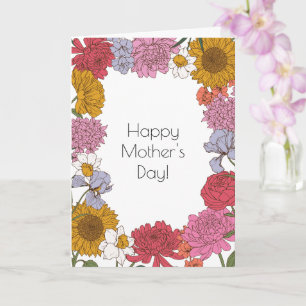 Floral Mother's Day Card