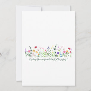 Floral Mothers Day Card