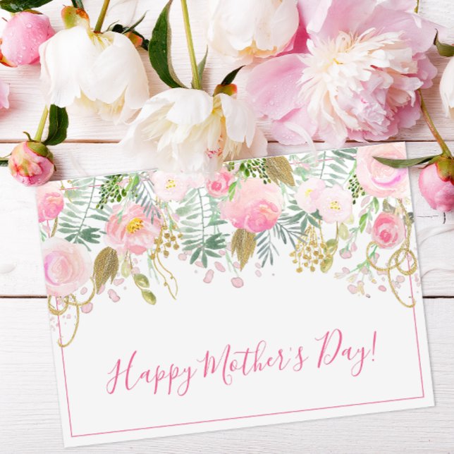 Floral Mother's Day Card (Creator Uploaded)