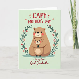 Floral Mothers Day Family Love Card