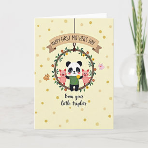 Floral Mothers Day Friends Card