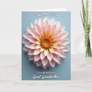 Floral Mothers Day Great Grandma Card