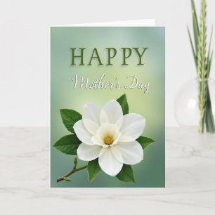 Floral Mothers Day Greenery Card