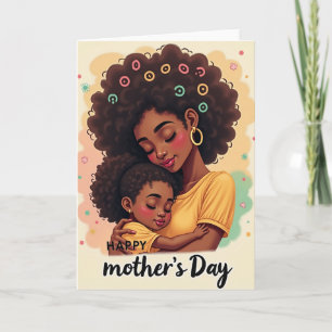 Floral Mothers Day Hug Card