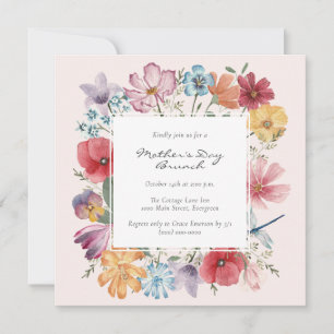 Floral Mother's Day Invitation