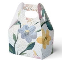 Floral Mothers Day Party Favour Box