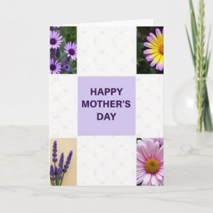 Floral Mothers Day Picture Card